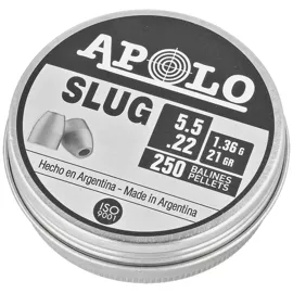 Śrut Apolo Slug 21 5.5 mm, 250 szt. 1.36g/21.0gr (19300)