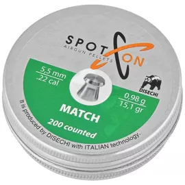 Śrut Spoton Match 5.5 mm, 200 szt. 0.98g/15.10gr