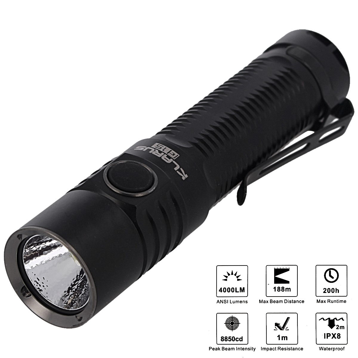 Klarus E2 Survival Flashlight