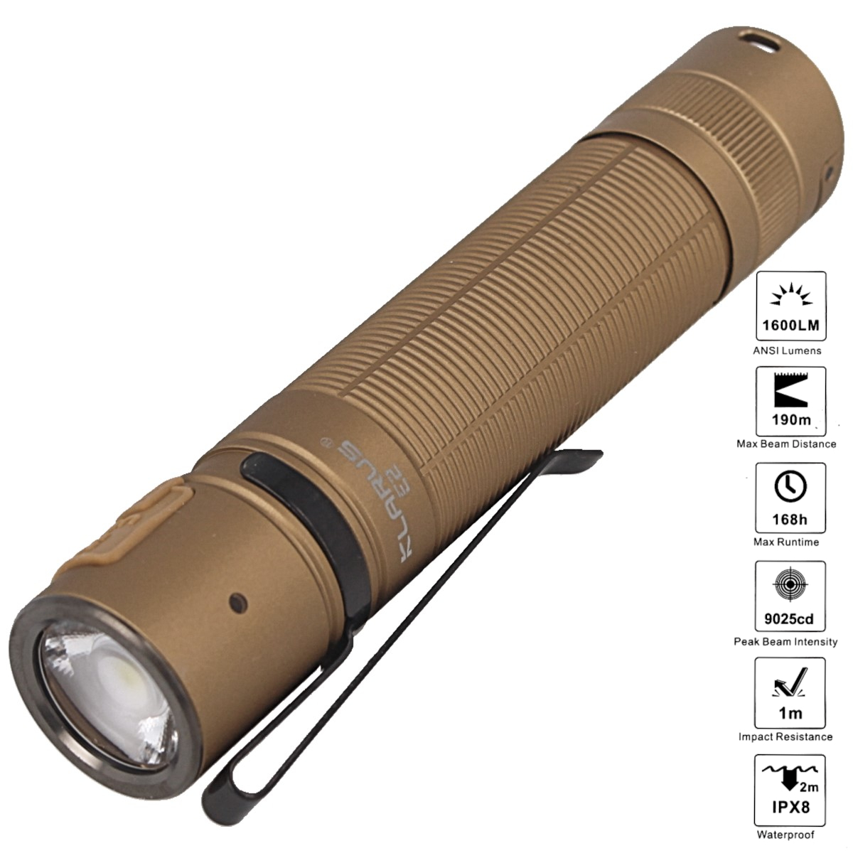 Klarus E2 Survival Flashlight