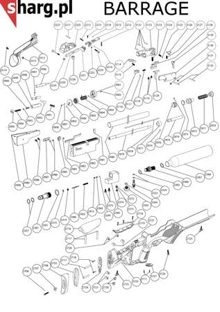  O-Ring for the lower cartridge element for Hatsan BT65, Galatian (2337)