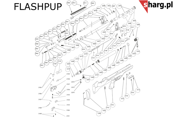  Top module, PCP Hatsan BT65 airgun (2427)