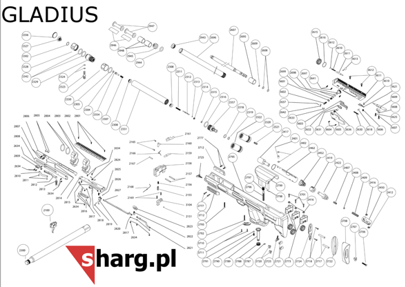  Zwalniacz magazynka M3*12 do Hatsan AT44 (2612)