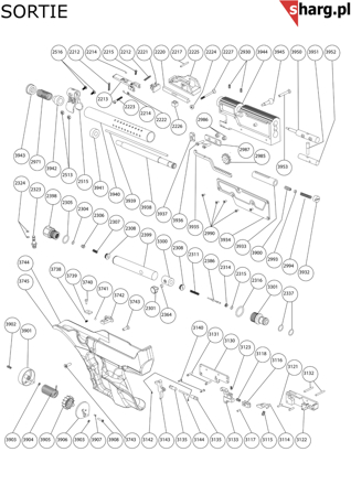 Air inlet tappet spring for Hatsan AT44 (2307)