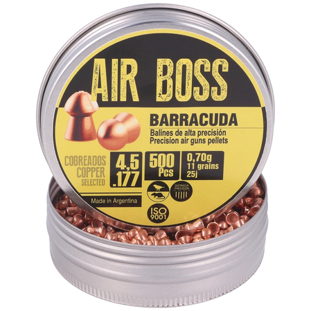 Apolo Air Boss Barracuda Copper AirGun Pellets .177 / 4.5 mm, 500 psc 070.g/ 11.0gr (30002)