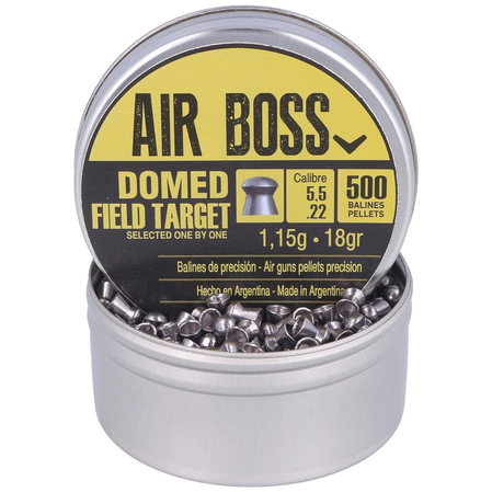 Apolo Air Boss Domed Field Target  AirGun Pellets .22/5.5 mm, 500 pcs 1.15g/18.0gr (30205)