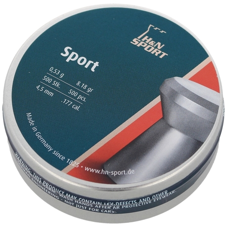 Diabolo H&N Sport 4.5mm / .177, 500psc (92314500005H)