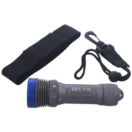 EDI-T waterproof 300lm LED flashlight (LM D34N300-R)