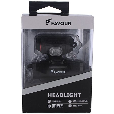 Favour 500lm headlamp flashlight (H0917)