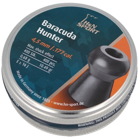 H&N Baracuda Hunter Pellets 4.5mm 400 psc(92174500003/400)