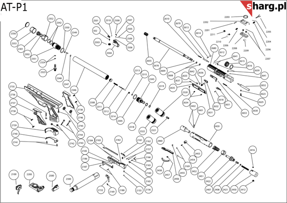 Hammer Release Trigger Spring for Hatsan AT44, BT65, Trophy, Nova Series (2162)