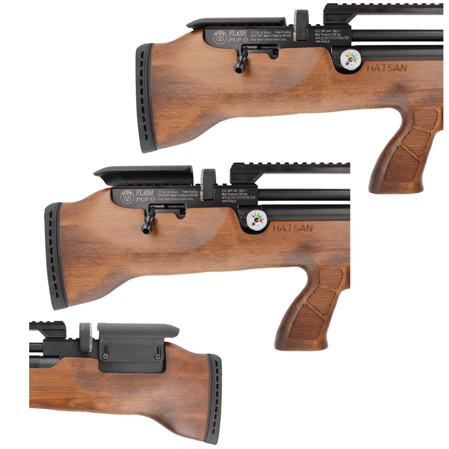 Hatsan FlashPup QE, PCP Air Rifle with QE barrel