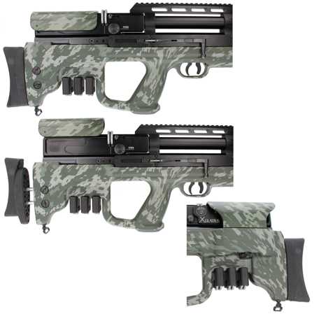 Hatsan Gladius M2 Camo, PCP Air Rifle with QE barrel