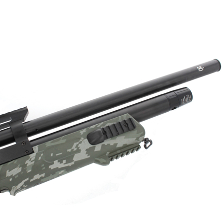 Hatsan Gladius M2 Camo, PCP Air Rifle with QE barrel