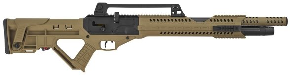 Hatsan Invader FDE, PCP Air Rifle with QE barrel