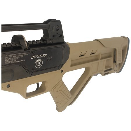 Hatsan Invader FDE, PCP Air Rifle with QE barrel