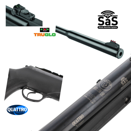 Hatsan MOD 130 QE, Air Rifle with QE barrel