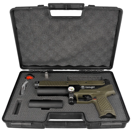 Hatsan Velox .177 / 4.5 mm PCP Semi Auto air pistol Olive Drab