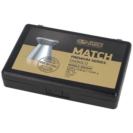 JSB Match Premium Series Middle Airgun Pellets 4.51mm, 200psc (1016-200)