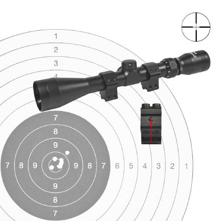 Lensolux Rifle Scope 3-9x40, R4 reticle (19351)
