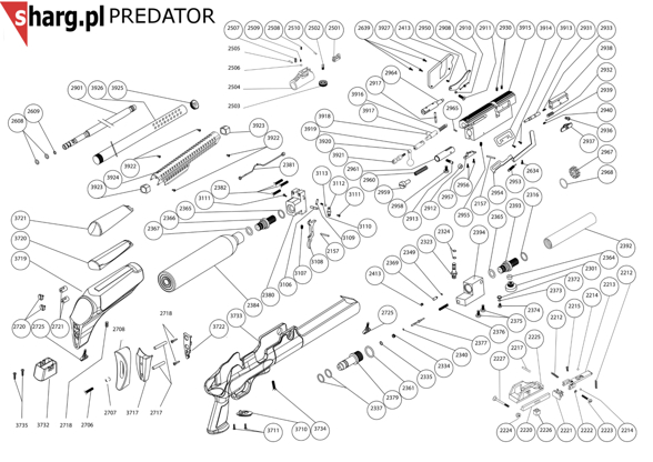 Manometer Plastic Hatsan Flash, Predator, Sortie, Bullmaster, Barrage, AirMax, Hercules, Nova (2364)
