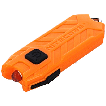 Nitecore TUBE V2.0 Orange, 55lm, Rechargeable Li-ion, USB Keychain Light (TUBE V2.0 Orange)