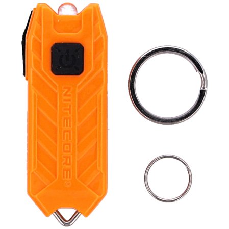 Nitecore TUBE V2.0 Orange, 55lm, Rechargeable Li-ion, USB Keychain Light (TUBE V2.0 Orange)