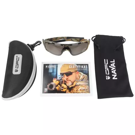 OPC Tactical JET I Naval Matt Camo, Smoke glasses (N TJ I MATT CAMO)