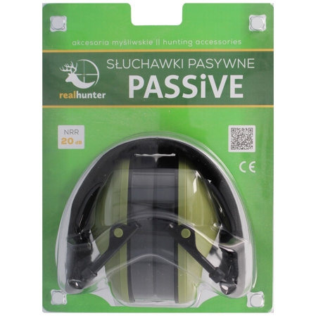 RealHunter Passive Ear Protectors OlivE (258-015)