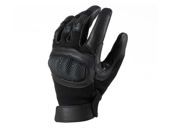 Rękawic  MTL           Tactic.    Tac-For Carbon H.D.          unis   mater  Nylon/Leather.     Full  fin.długie           black                     M  000/13