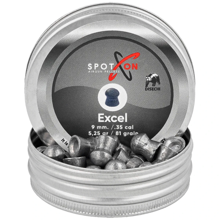 Spoton Excel .35/9mm AirGun Pellets, 75 psc 5.25g/81.0gr