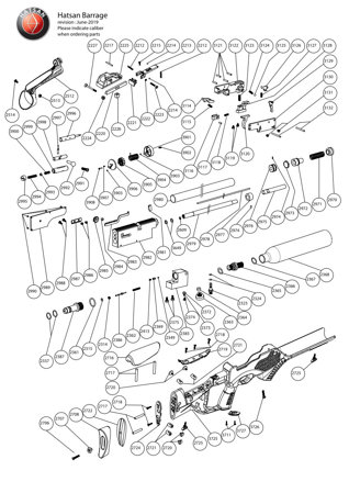 Upper module (complete) for BT65-SB Elite cal. 7.62 mm (2980)