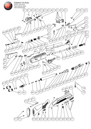 Upper module (complete) for BT65-SB Elite cal. 7.62 mm (2980)