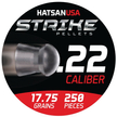 Hatsan USA Strike Airgun Pellets .22/5.5 mm, 250 pcs 1.15g/17.75gr (HA30203)