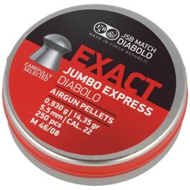 JSB Exact Jumbo Express 5.52 mm pellets, 250 pcs (546277-250)