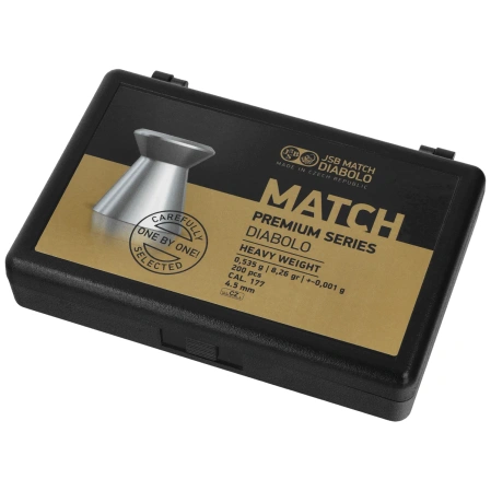JSB Match Premium Heavy Pellets 4.51 mm, 0.535 g, 200 pcs (1026-200) 