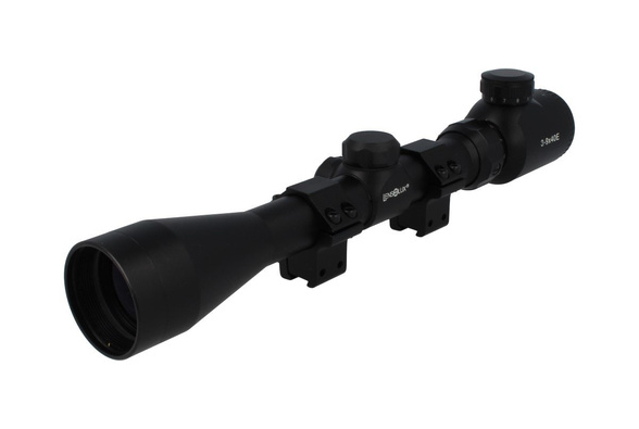 Lensolux Rifle Scope 3-9x40E, illuminated 4 Red-Dot reticle (19310)