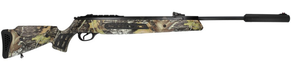 Wiatrówka Hatsan 125 Sniper Camo 4.5 mm, tłumik