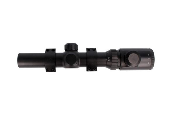 Lensolux Rifle Scope 1.25-4.5x26E, reticle 4 Red Dot illuminated (19304)