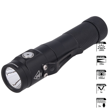Latarka NiteCore 1800lm, 1x18650 / 3500mAh (EC30)