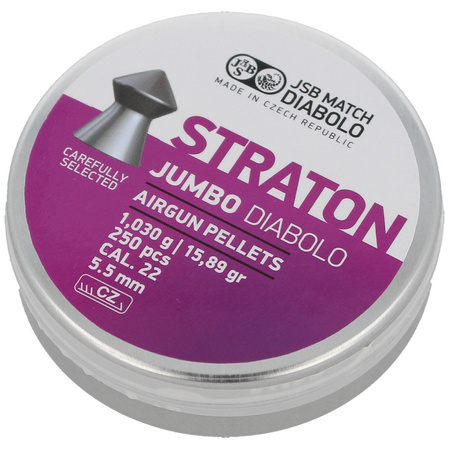 Diabolo Straton Jumbo cal .22 / 5.5mm Airgun Pellets 250psc (546238-250)