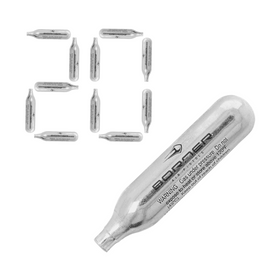 Zestaw 20 nabojów kapsuł Borner CO2 12 g, kapsuła zasilająca