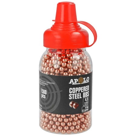 Apolo Copper Steel BBs 4.5 mm, 1500 pcs (19980)