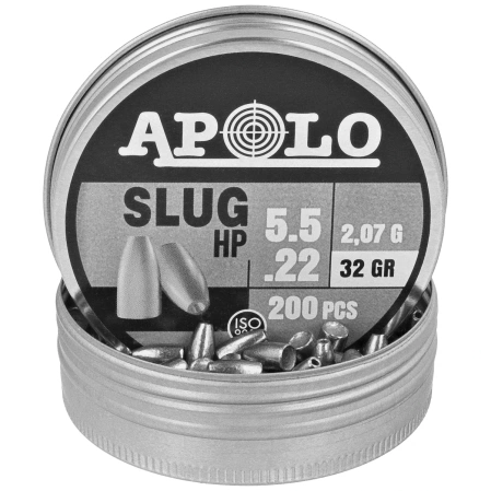 Śrut Apolo Slug HP 32 5.5 mm, 200 szt. 2.07g/32.0gr (19313)