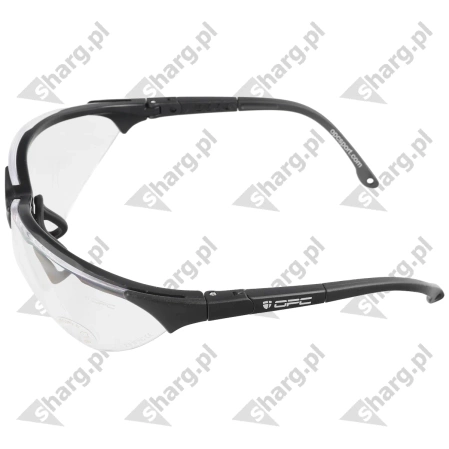 Okulary ochronne OPC Tactic Hawk 2.2mm Matt Black / Clear (5906718283061)