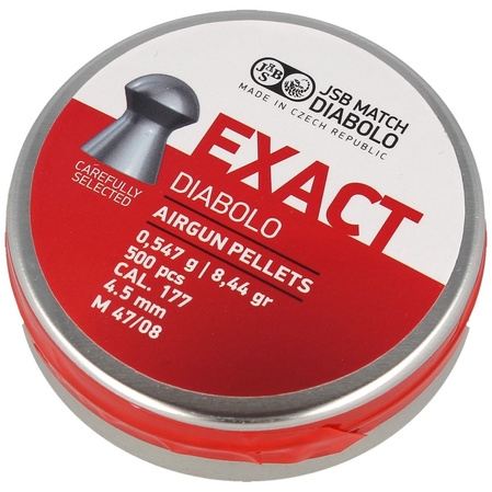 JSB Diabolo Exact 4.51mm Pellets 500psc (546236-500)