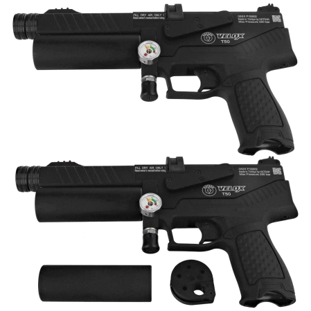 Hatsan Velox T50 .50 cal PCP pistol 15J