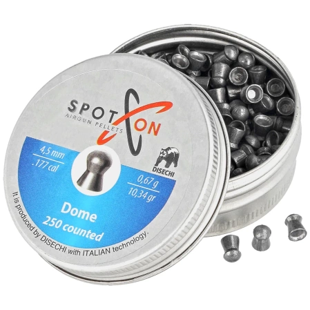 Śrut Spoton Dome 4.5 mm, 250 szt. 0.67g/10.34gr