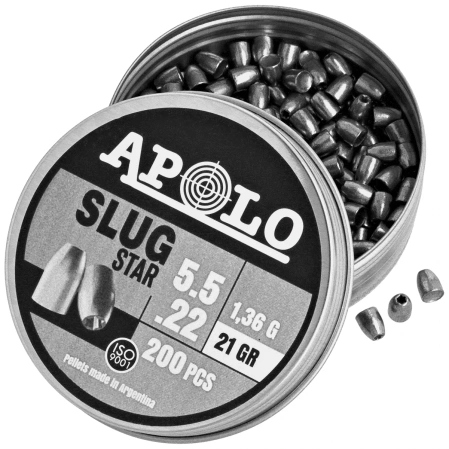 Śrut Apolo Slug Star 21 5.5 mm, 200 szt. 1.36g/21.0gr (19312)