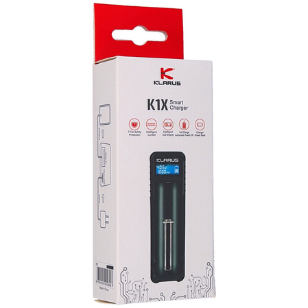 Klarus Single Battery Charger/PowerBank (K1X)